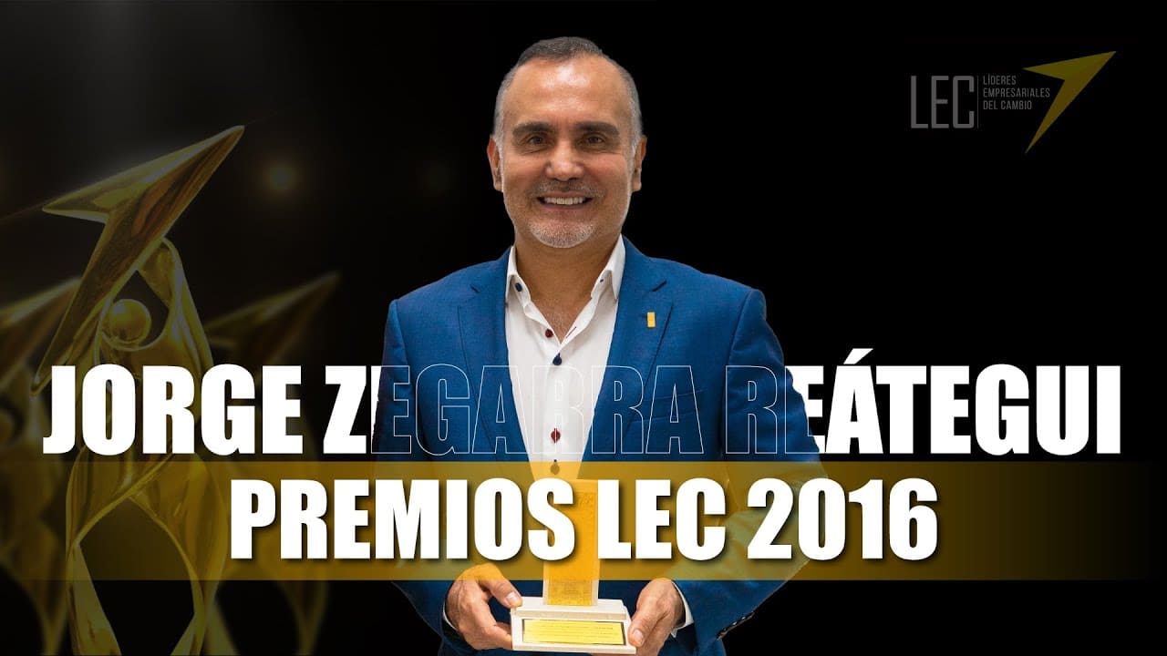 Premio LEC 2016 - Jorge Zegarra Reátegui
