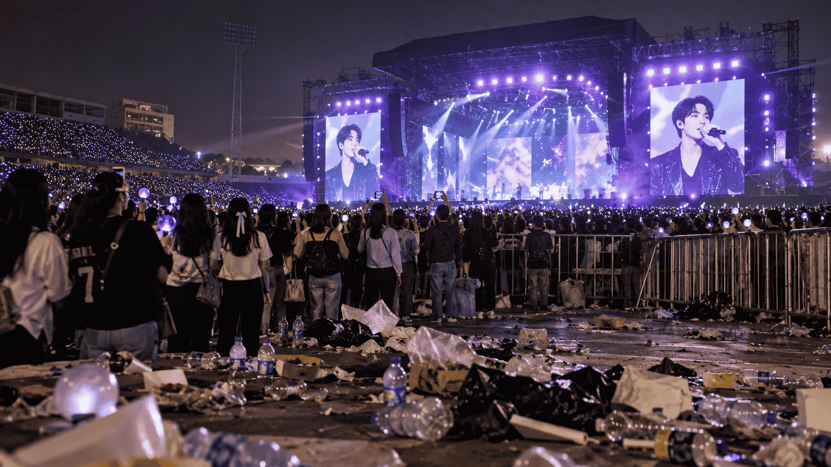 Contaminación por conciertos